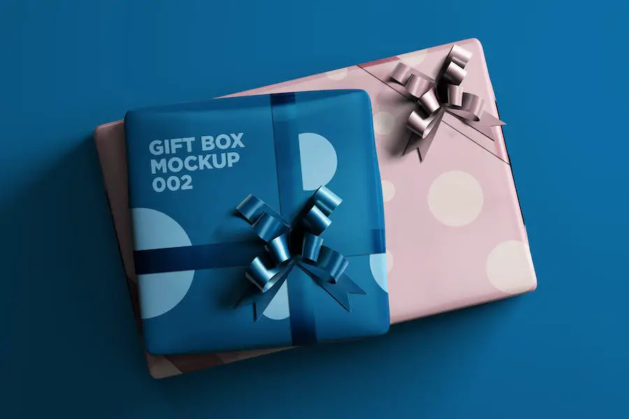Gift Box Mockup 002 - 