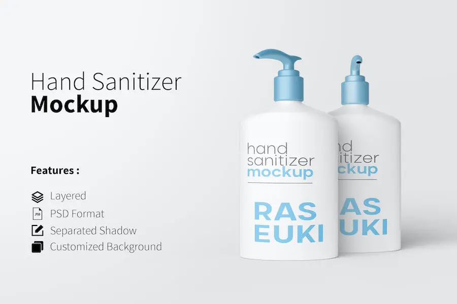 Hand Sanitizer Mockup - 