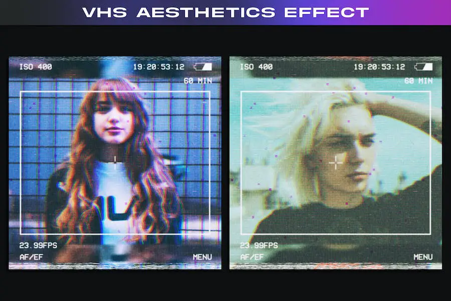 VHS Aesthetic Effect - 
