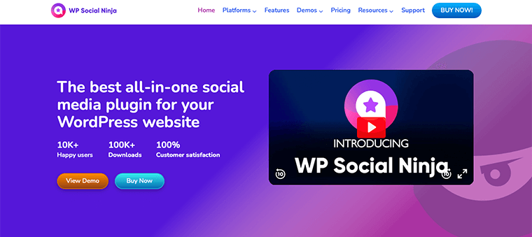 WP Social Ninja WordPress Instagram Feed Plugin