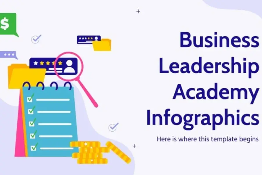 Business Leadership Academy Infographics - 