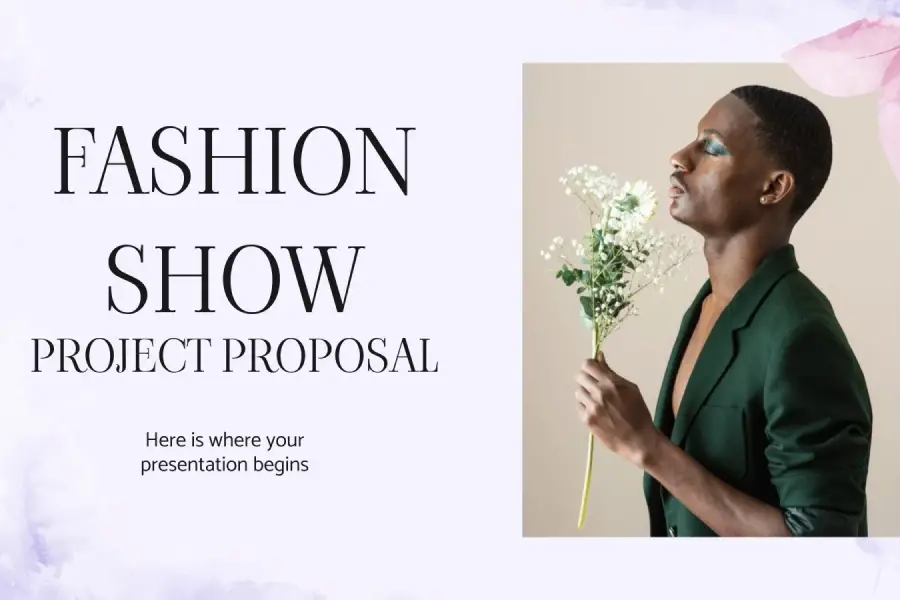 Fashion Show Project Proposal - 
