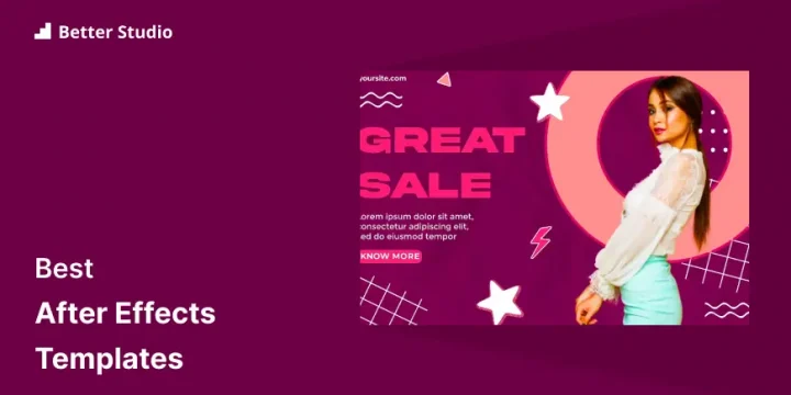 15 Best After Effects Templates 🥇 2023 (Free & Premium)
