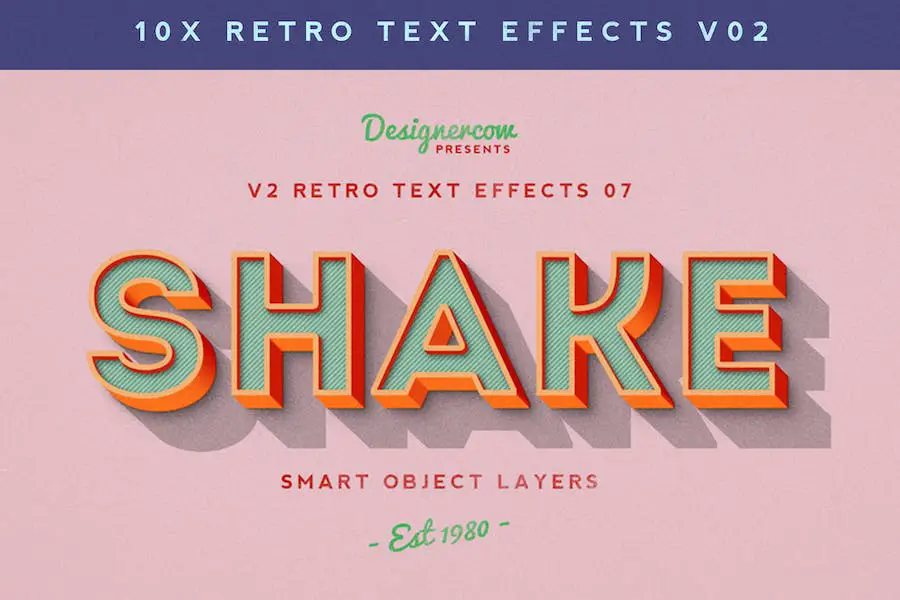 Retro Text Effects V2 - 