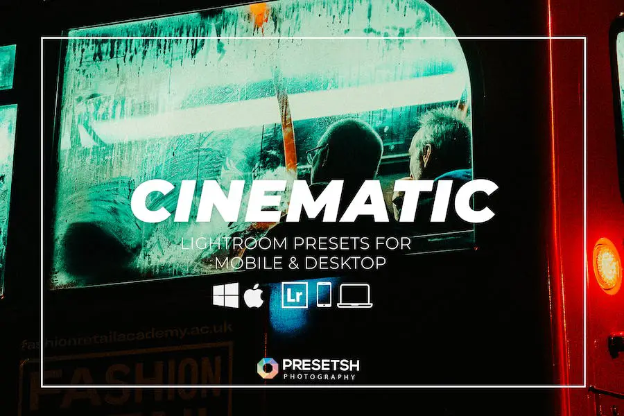 Cinematic Lightroom Presets & Mobile Presets - 