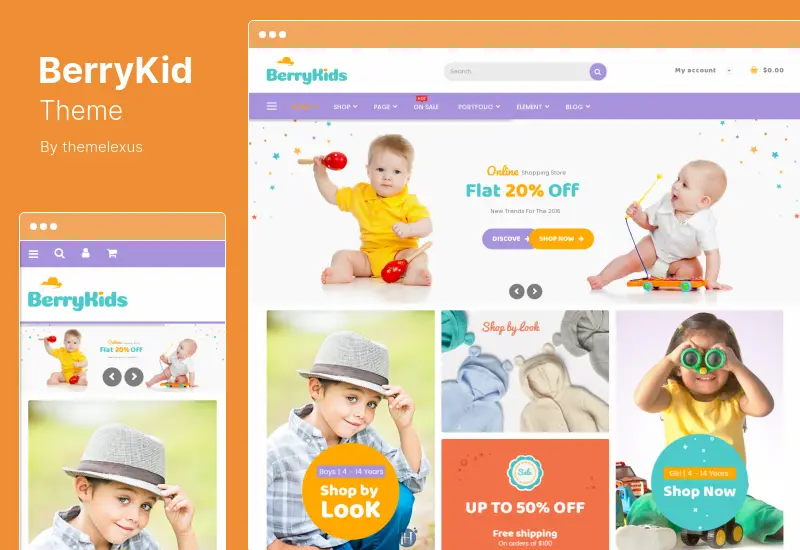 BerryKid Theme - Baby Store WooCommerce Theme