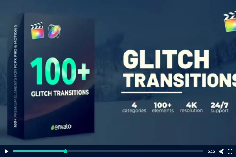 Glitch Transitions | FCPX - 