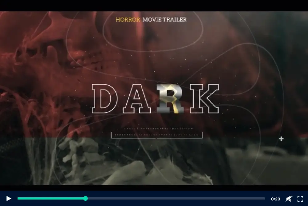 Horror Movie Trailer - 