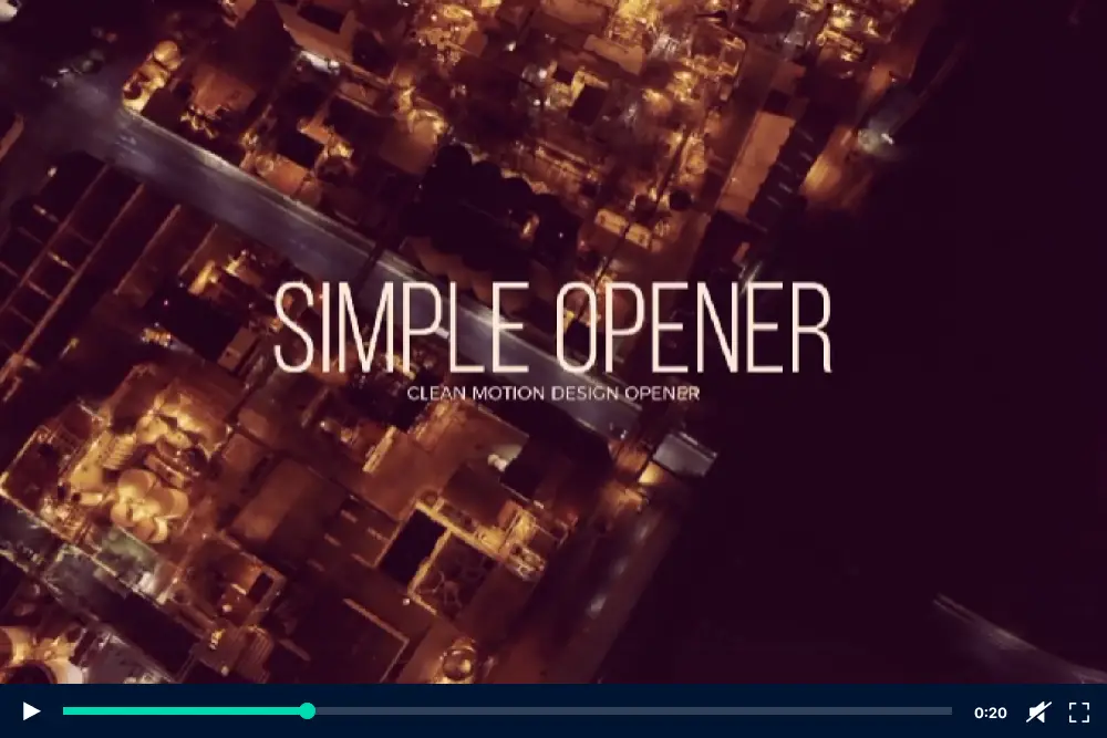 Simple Opener Transition - 
