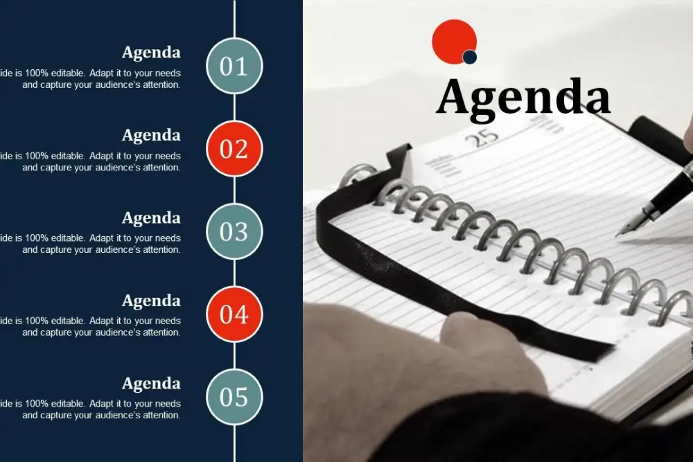 Agenda ppt slides inspiration - 
