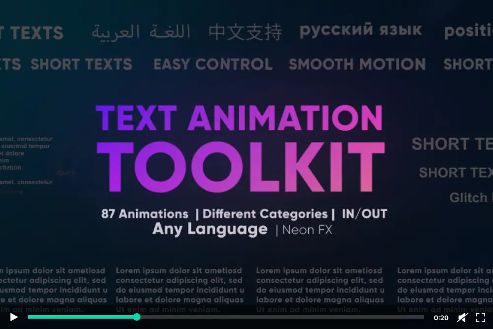 Text Animation Toolkit | Final Cut Pro - 