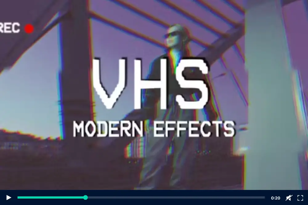 VHS Modern Effects - 