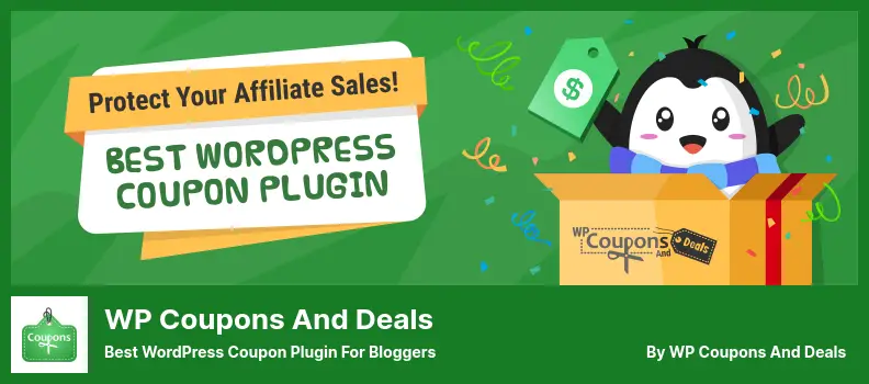 WP Coupons and Deals Plugin - Best WordPress Coupon Plugin For Bloggers