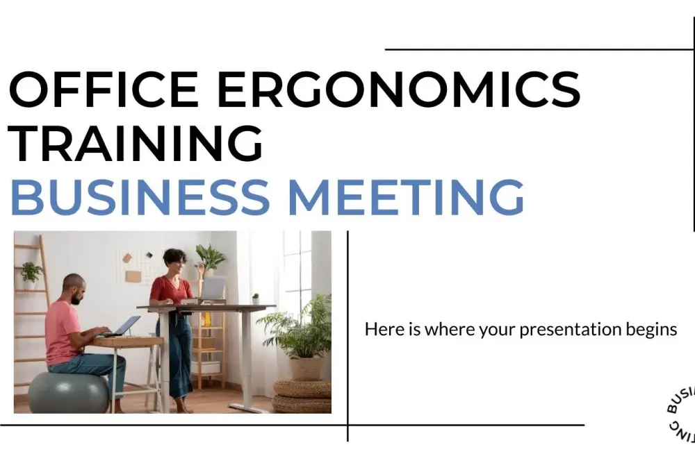 Office Ergonomics Training Business Meeting - 