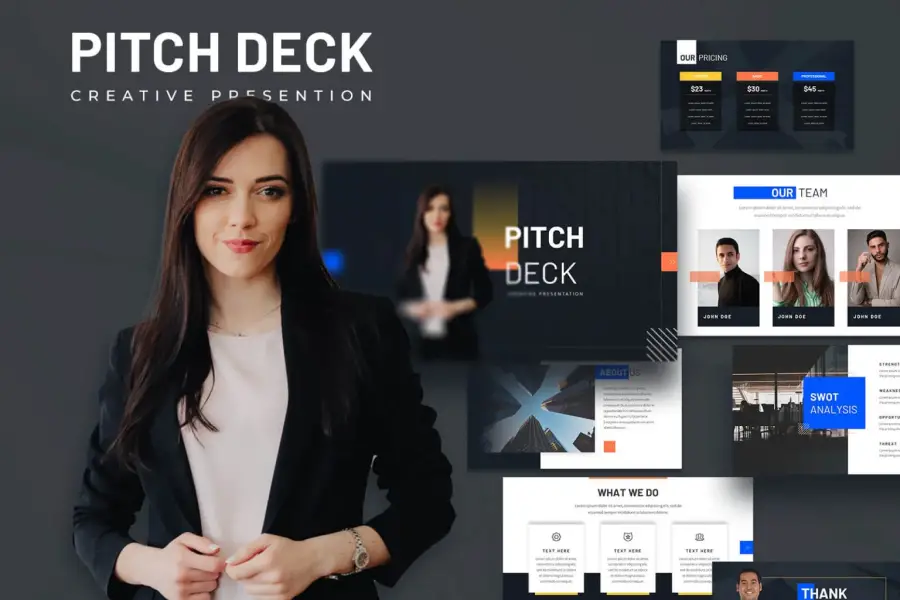 Pitch Deck Template – Download Free Presentation - 