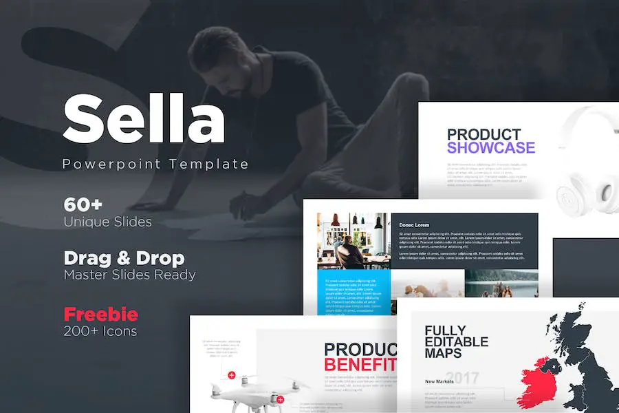 Sella Powerpoint Template - 