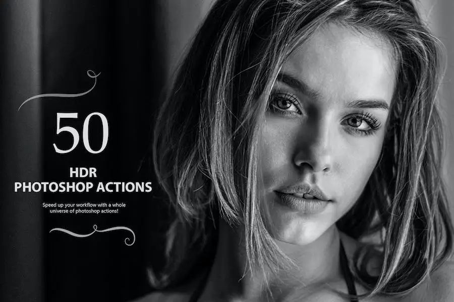 50 HDR Photoshop Actions - Vol 1 - 