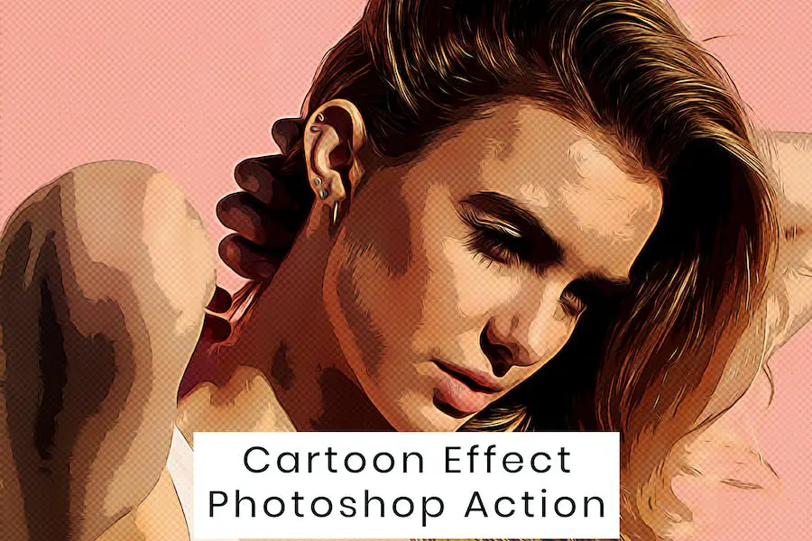 Cartoon Effect Photoshop Action - 