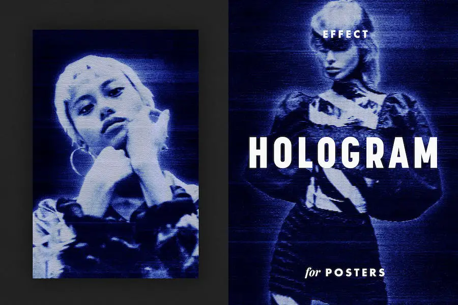 Hologram Effect for Posters - 
