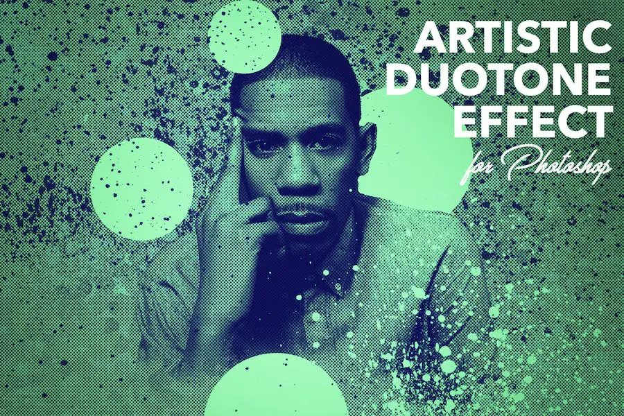 Artistic Duotone Effect - Photoshop Action - 