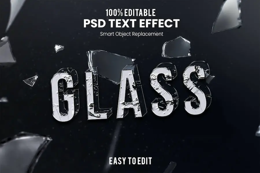 Glass-Text Effect - 