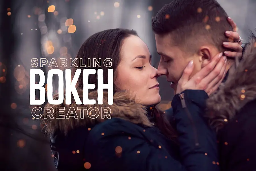 Sparkling Bokeh Overlays Creator - 