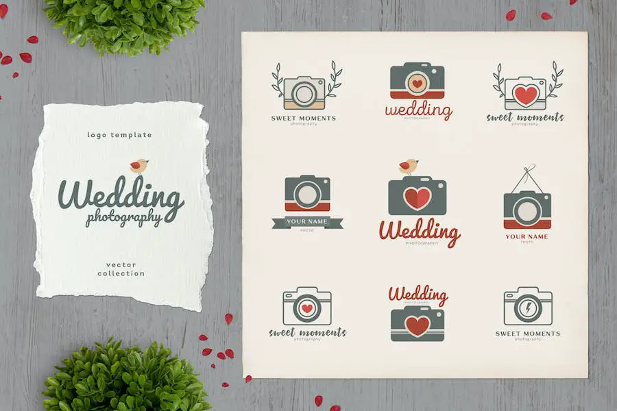 Wedding Photography Logo Template - 