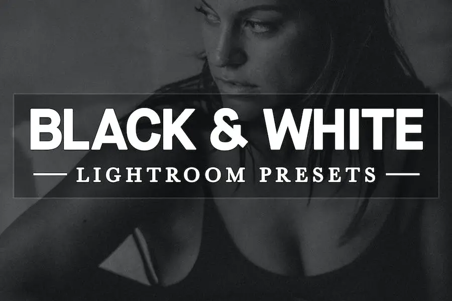 Black and White Lightroom Develop Presets - 
