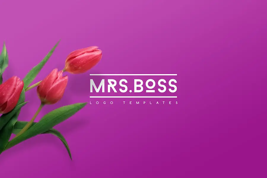 Mrs.Boss Logo Templates - 