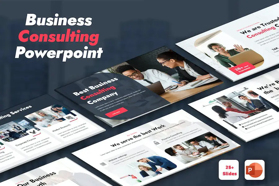 Business Consulting PowerPoint Template - 
