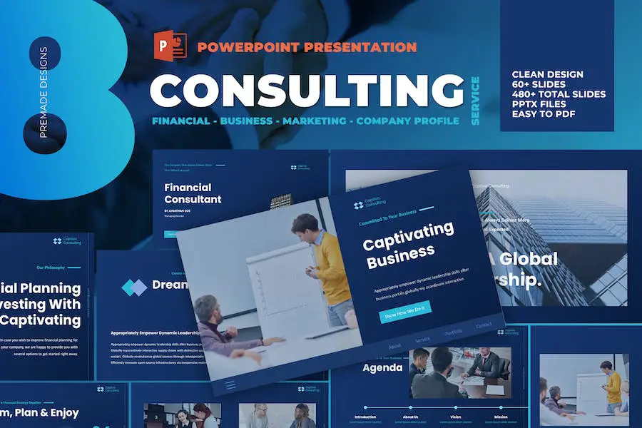 Consulting Powerpoint Template - 