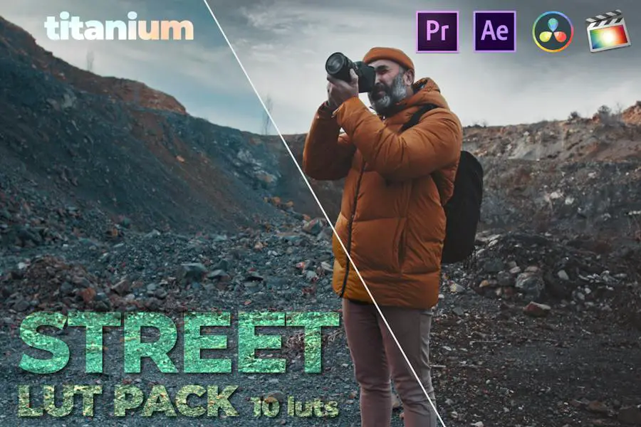 Titanium Street LUT Pack (10 Luts) - 