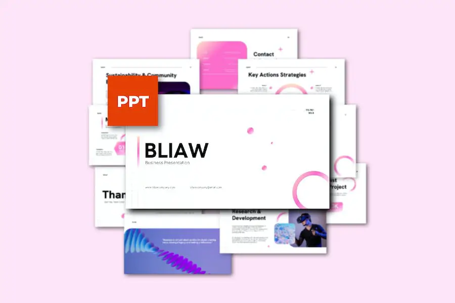 Bliaw Business Annual Report - PowerPoint 002 - 