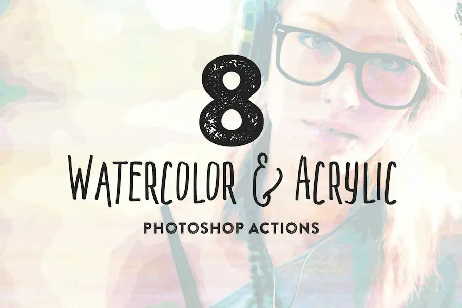 8 Watercolor and Acrylic Painting FX - 