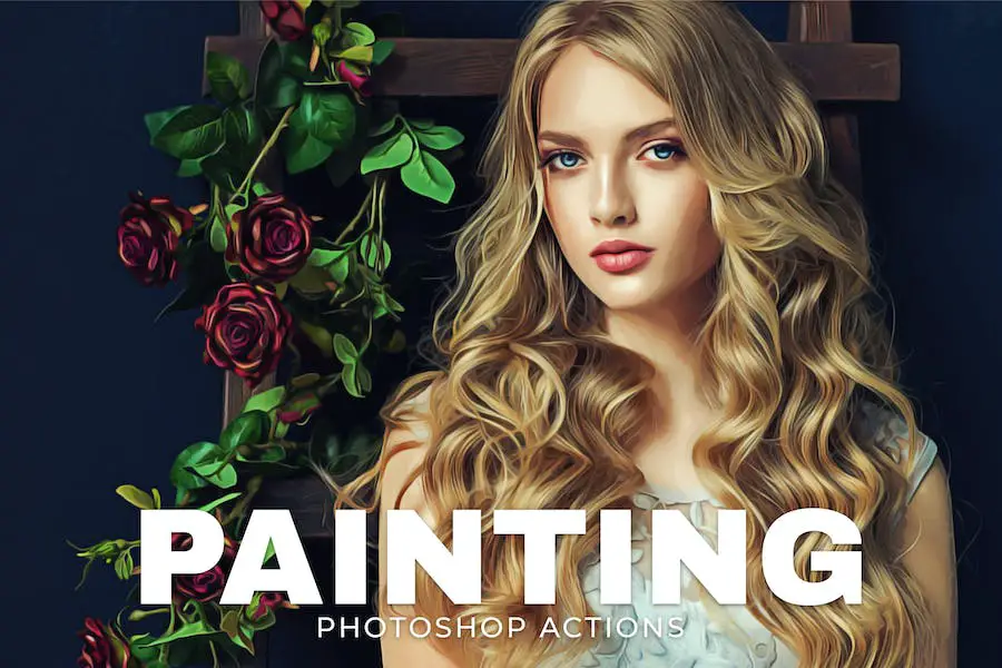 Painting Photoshop Actions - 