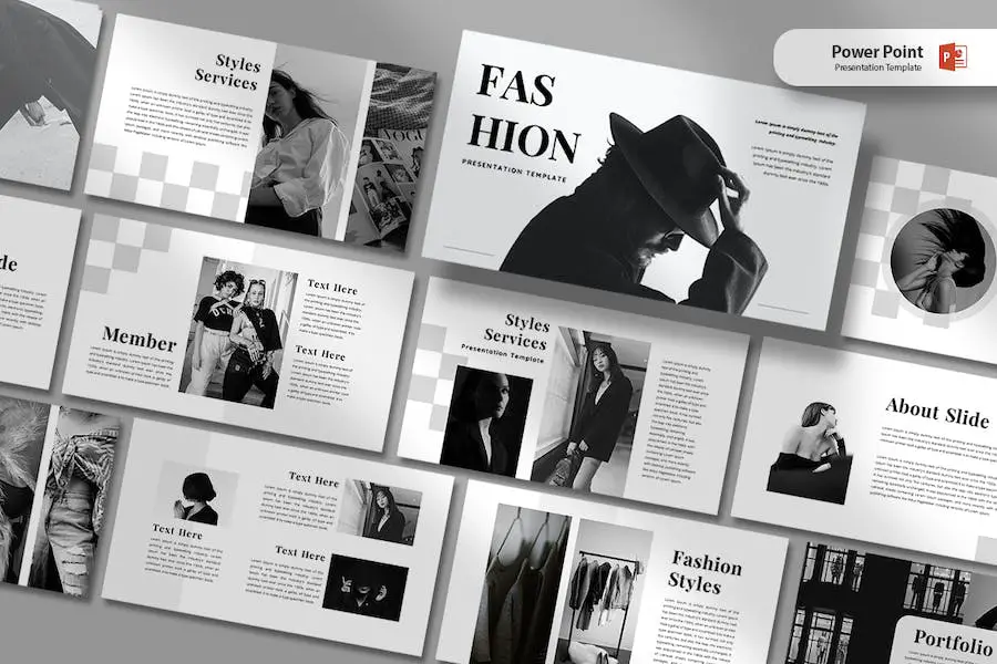 Fashion - PowerPoint Template - 