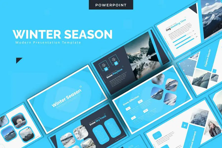 Winter - Powerpoint Template - 