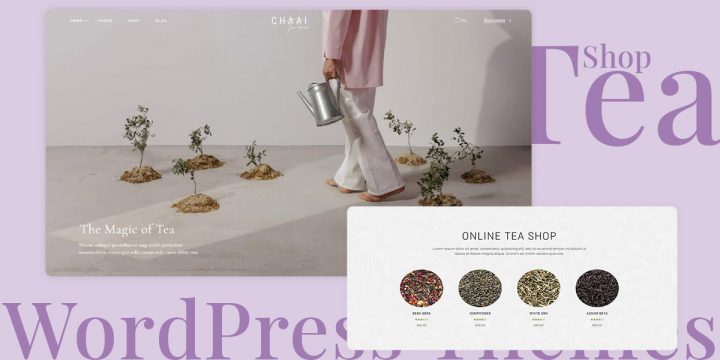 10 Awesome Tea Store WordPress Themes for 2024