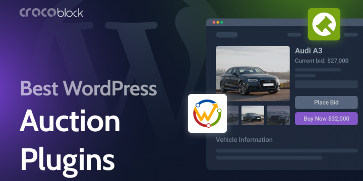 8 Best WordPress Auction Plugins for Selling Lots (Free & Paid)