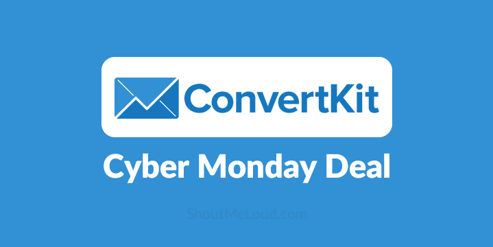 ConvertKit BlackFriday & CyberMonday Offer