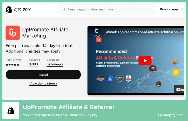 UpPromote Affiliate & Referral - Maximize Exposure & Boost Customer Loyalty