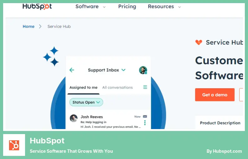 HubSpot - Service Software That Grows With You