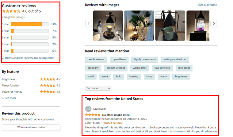 Product Review Example