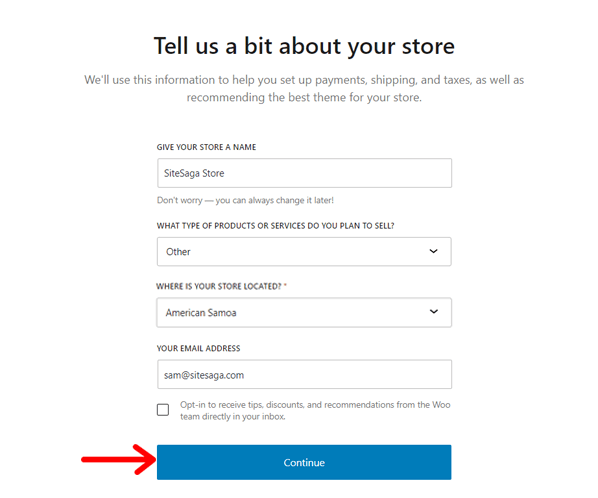 Tell About the Store - How to Set Up a WooCommerce Store ?