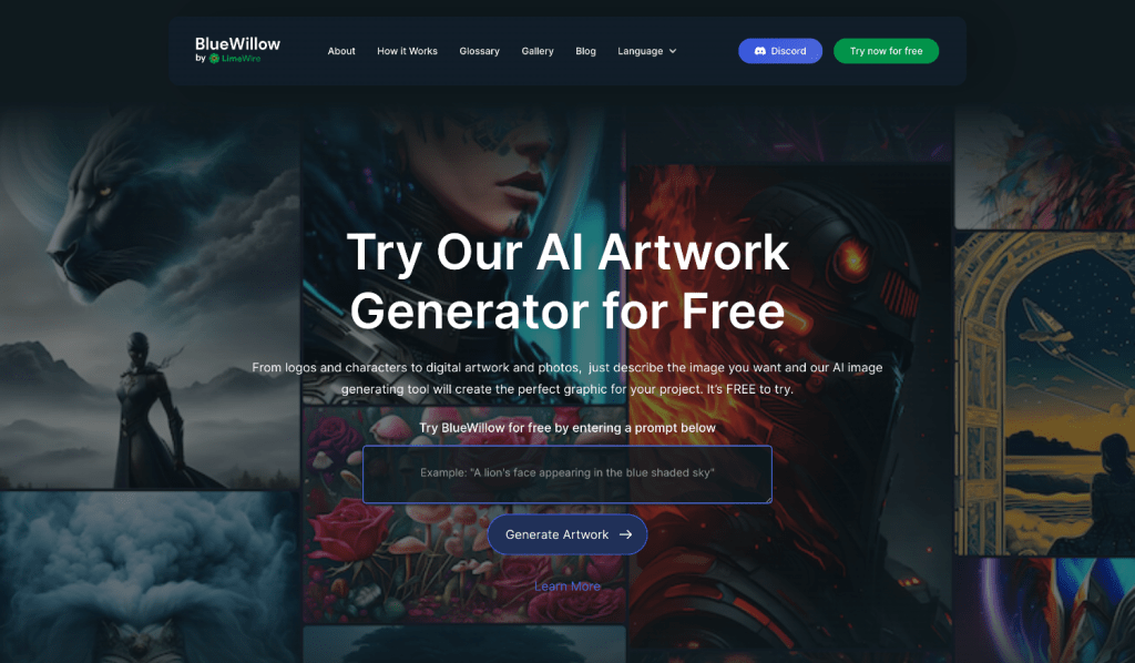 BlueWillow-Free-AI-Art-Generator