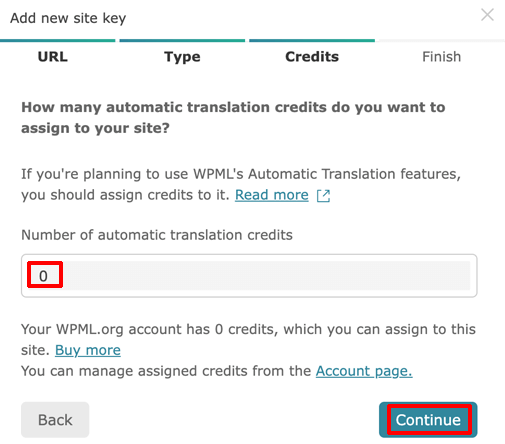 Assigning WPML Credit to Multilingual Site