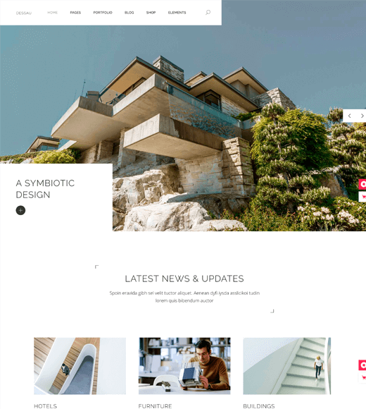 Dessau - Architecture WordPress Themes