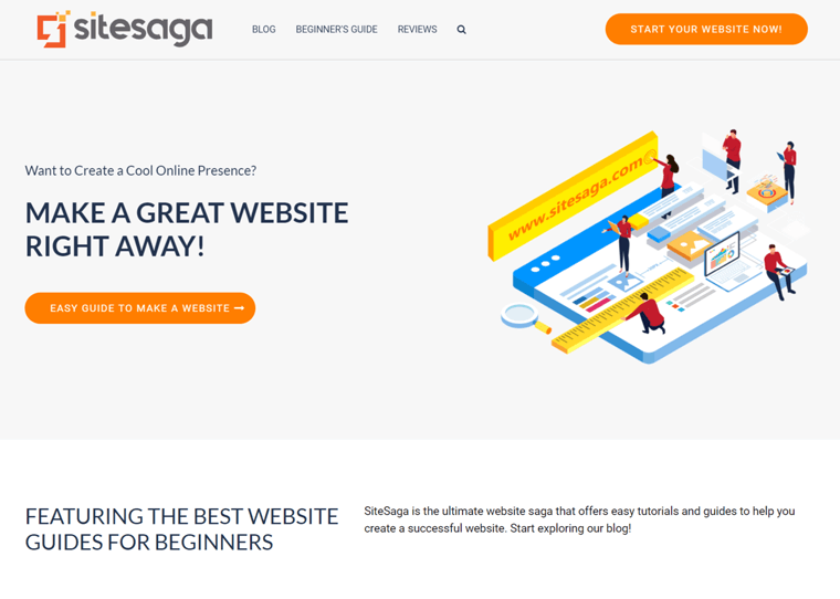 SiteSaga - A Technology Blog About Website Building