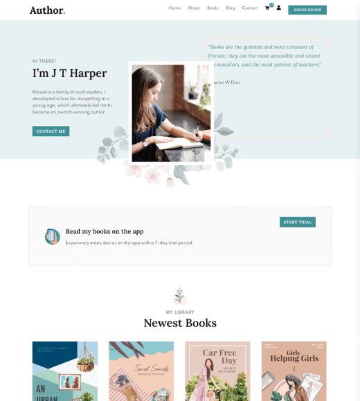 Sydney Best WordPress Themes for Writers And Authors