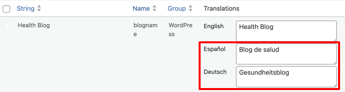 Translate Site Title on Polylang